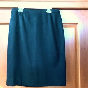 Ann Taylor virgin wool and cashmere skirt